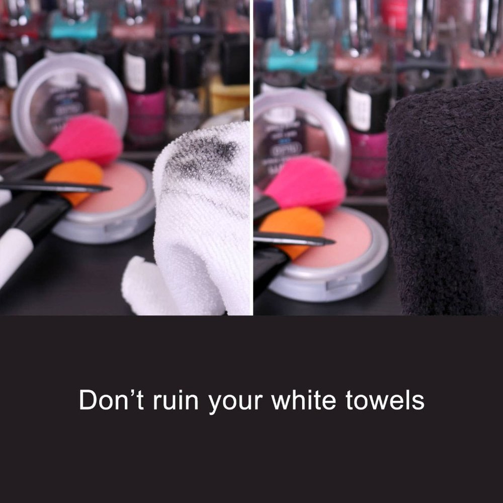 6 Pack of MakeUp Remover 100% Cotton Washclothes - Picture 3 of 5